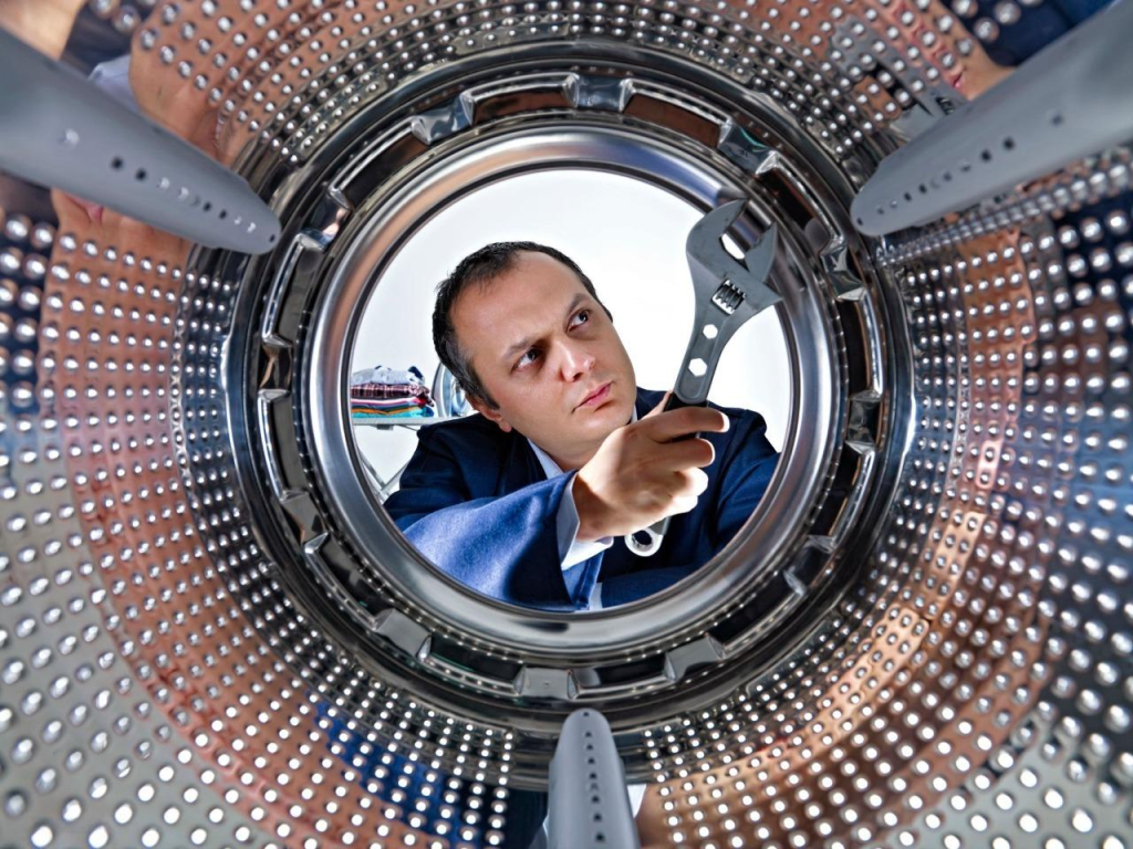 Commercial washer repair