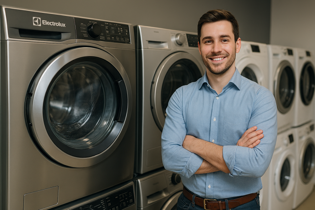 Industrial dryers row
