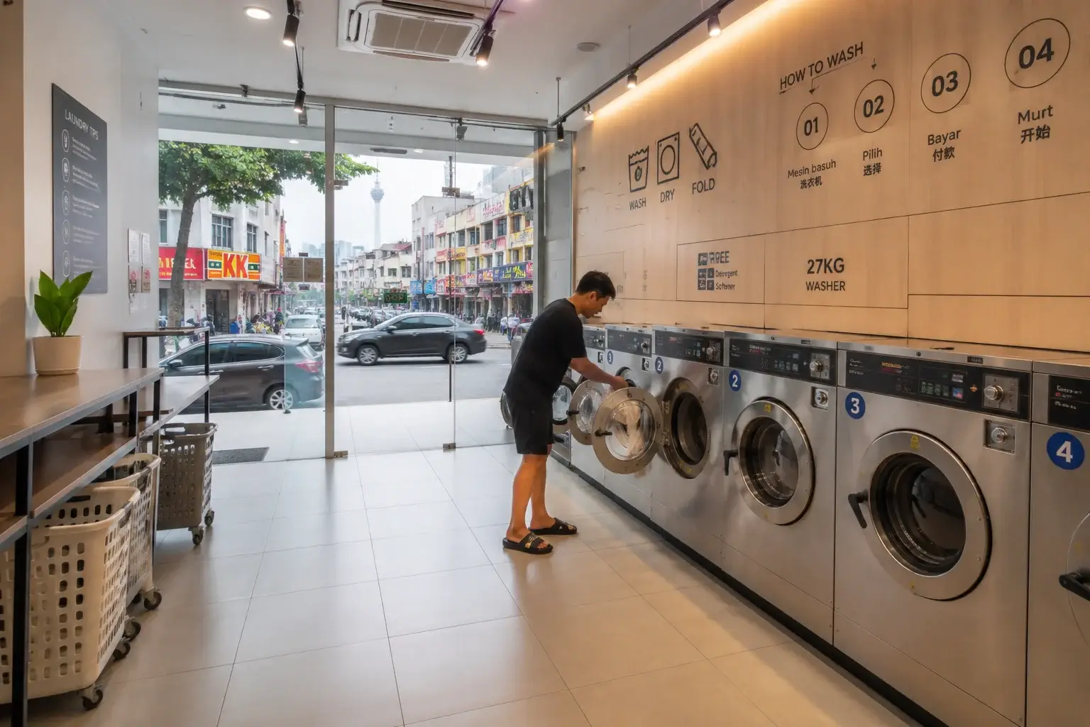 Areas to Open a Laundromat