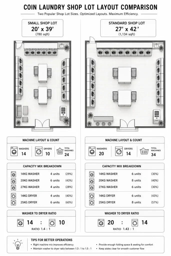 how many machines laundromat Malaysia